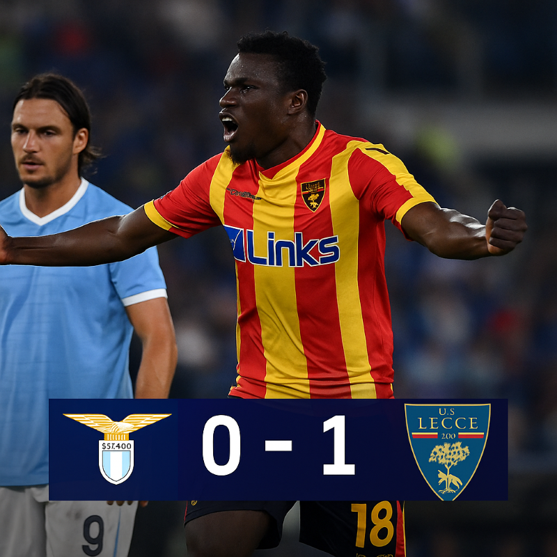 recultate meci lazio lecce