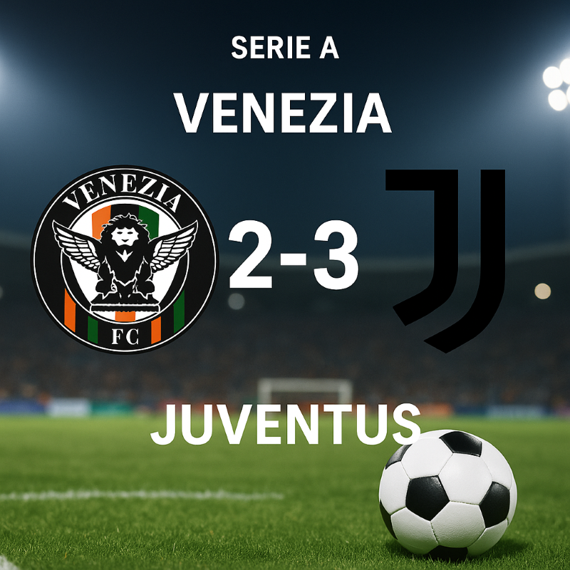 scor venezia juventus