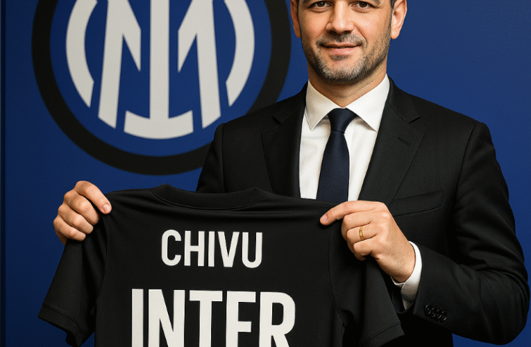 Cristian Chivu, noul antrenor al Interului Milano: început de drum istoric pentru fostul internațional român