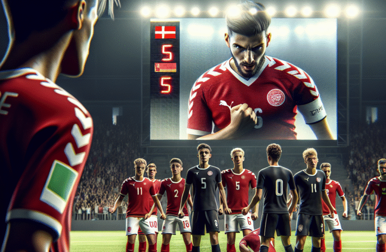 Tunet viking: Danemarca U19 desființează pe Montenegro U19 cu un scor uimitor de 5-0