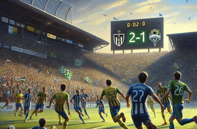 Botafogo triumfă în fața Sounders într-o luptă acerbă pe teren verde