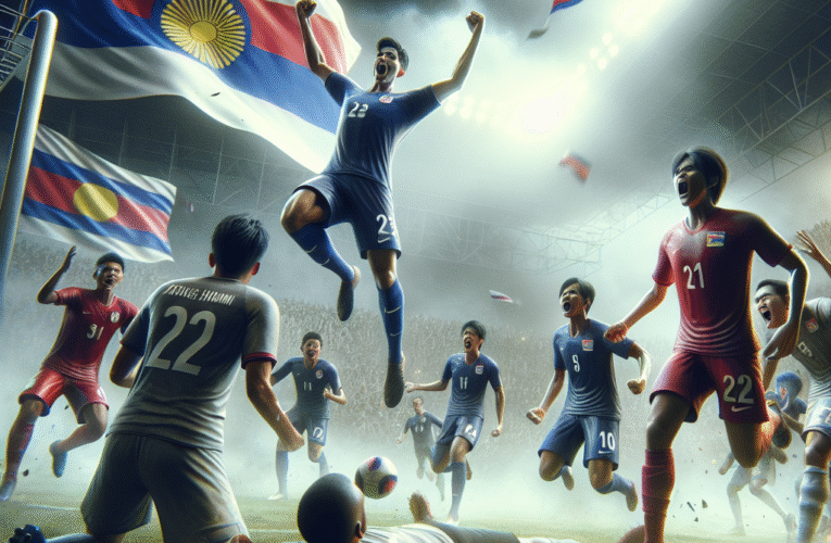 Thailanda U23 zdrobește cu 4-0 Timorul de Est U23 în ambianța efervescentă din Timor
