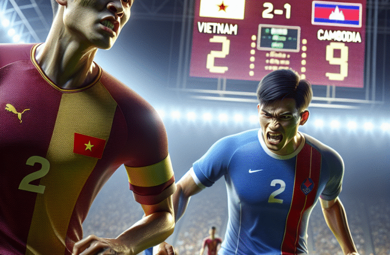 Vietnam U23, victorie daunătoare împotriva Cambogiei U23