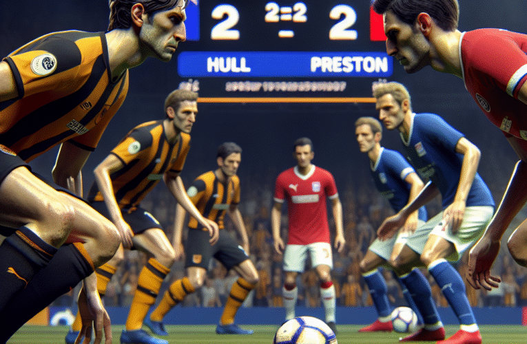 Surpriză pe Riverside: Hull City și Preston se împacă la egalitate
