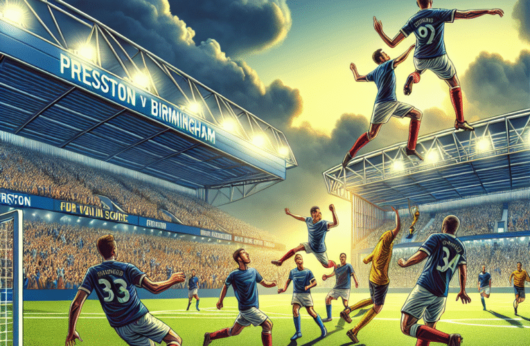 Meci Preston – Birmingham: Rezumat și Analiză