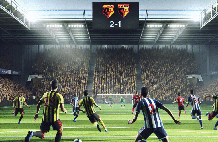 Meciul Watford vs West Brom: Rezumat și Analiză
