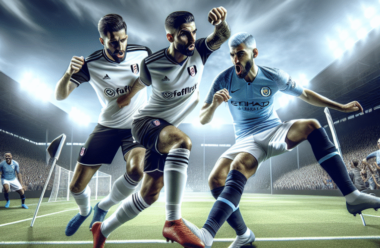 Meci spectaculos: Fulham vs Manchester City, scor 4-5