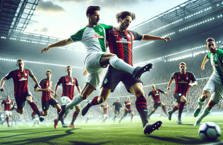 Meci spectaculos între Werder Bremen și Eintracht Frankfurt, terminat 3-3