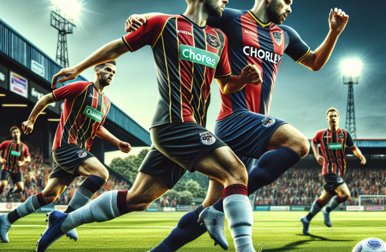 Meci dramatic între AFC Telford United și Chorley, scor 2-2