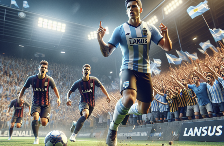 Meciul dintre Argentinos JRS și Lanus – 2-1