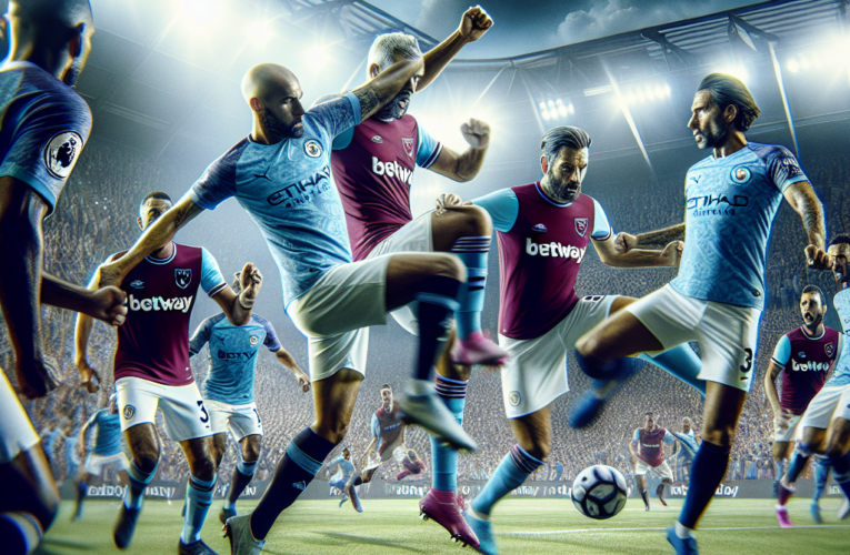 Meciul West Ham vs Manchester City – 1-1