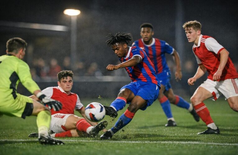 Meci captivant între Arsenal U18 și Crystal Palace U18
