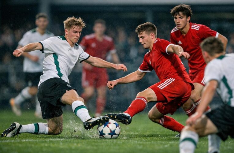 Meci spectaculos între Borussia M’bach U19 și Bayern München U19