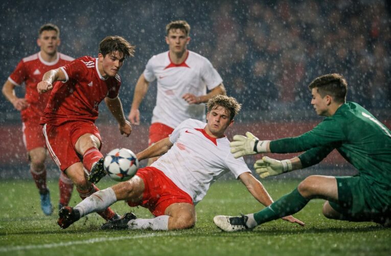 Meciul dramatic dintre Bayern München U19 și RB Leipzig U19 se încheie la egalitate