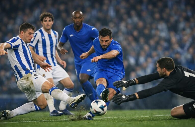 Meciul Real Sociedad – Getafe: 0-1