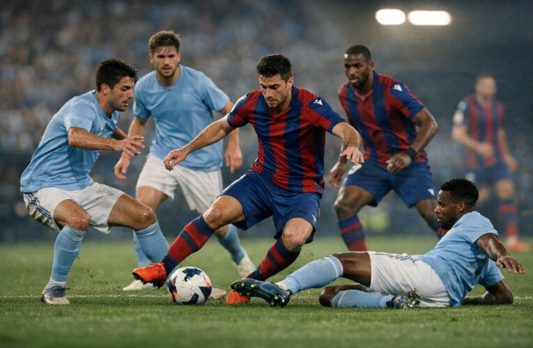 Meciul Celta Vigo – Levante: 2-3