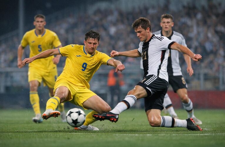 Ukraine U19 – Germany U19 1-2, pe 2026-07-08: Germania U19 se impune la limită
