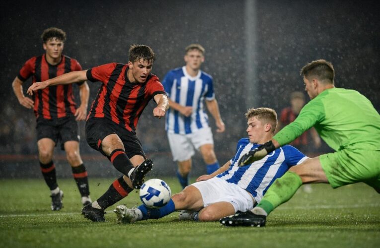 AFC Bournemouth U18 – Brighton U18 7-4: un meci spectaculos, cu multe goluri, pe 22 august 2026