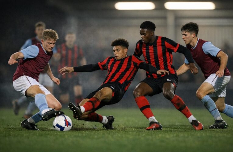Aston Villa U18 și AFC Bournemouth U18 au încheiat la egalitate, 2-2, pe 15 august 2026