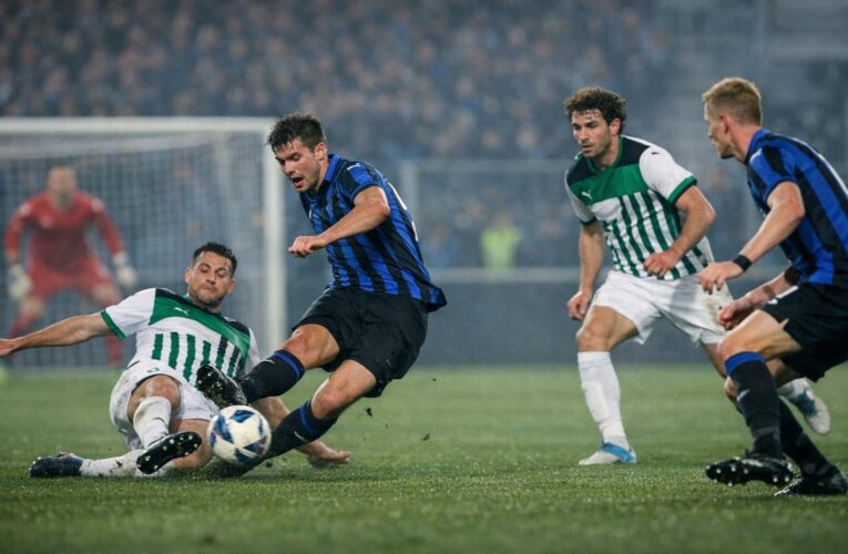 Atalanta – Sassuolo 2-1: victorie la limită într-un meci echilibrat