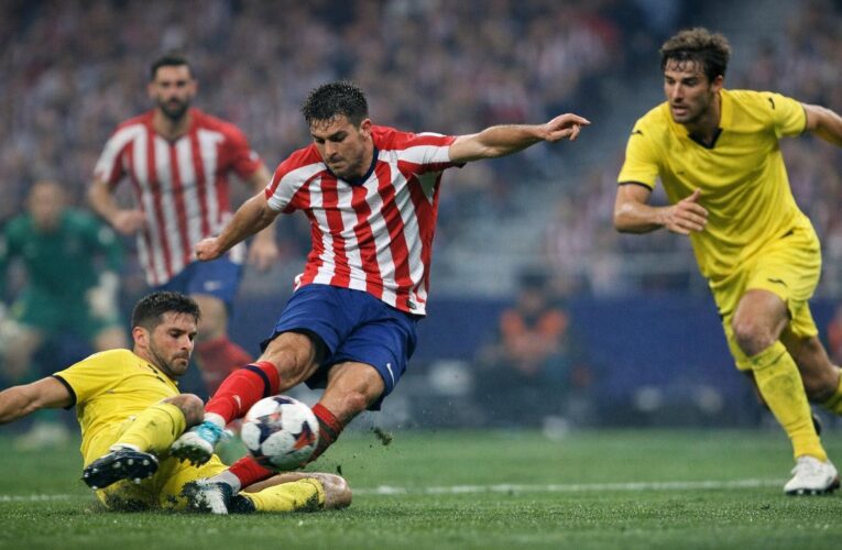 Atletico Madrid și Villarreal au încheiat la egalitate, 2-2, într-un meci disputat pe 2026-08-23