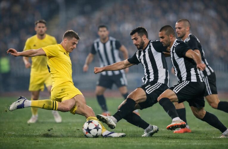 FK Tobol Kostanay – FK Partizan 1-2, pe 2026-08-13: victorie la limită pentru oaspeți