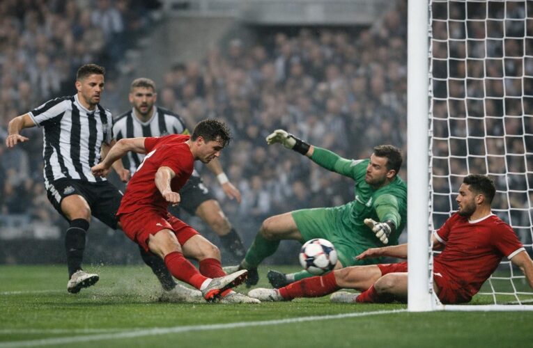 Newcastle și Liverpool au încheiat la egalitate, 2-2, pe 23 august 2026