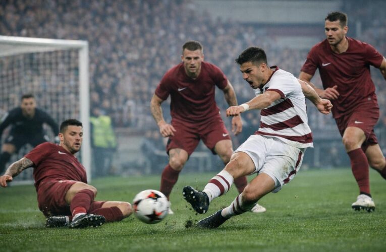 Rapid învinge CFR 1907 Cluj cu 3-1, într-un meci disputat pe 2026-08-02