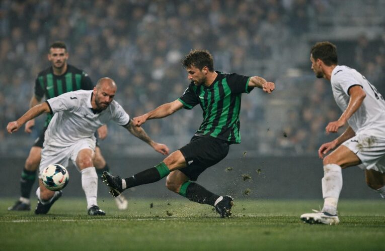 Sassuolo a învins Cesena cu 3-0, într-un meci disputat pe 17 august 2026