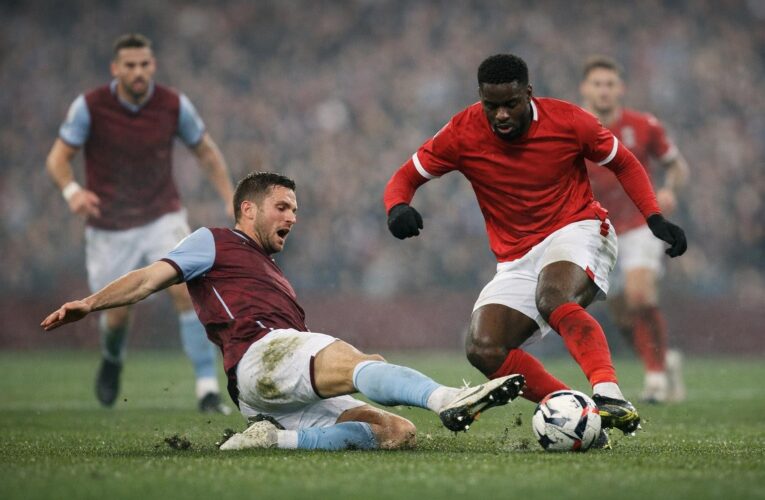 Aston Villa – Nottingham Forest 1-2: o victorie importantă în deplasare pentru Forest