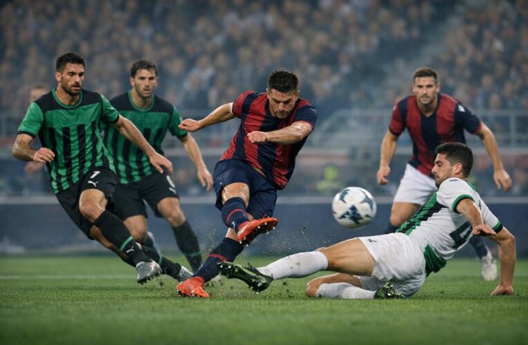 Bologna și Sassuolo, remiză 2-2 într-un duel echilibrat pe 6 septembrie 2026
