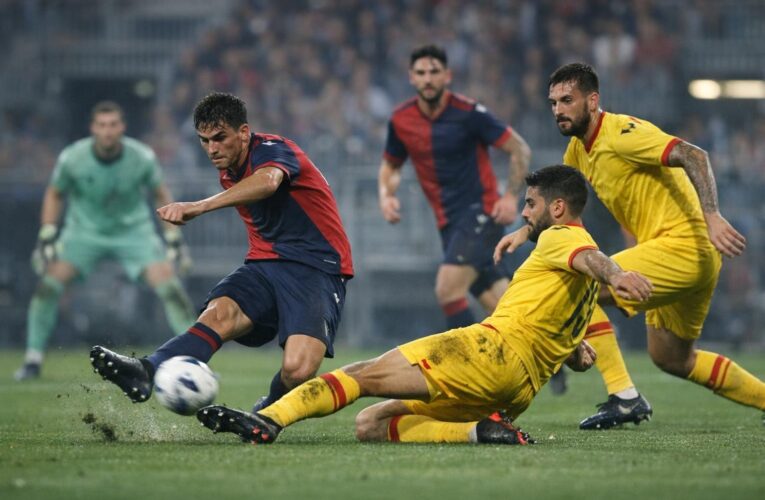 Cagliari – Lecce 1-0: victorie la limită într-un duel echilibrat