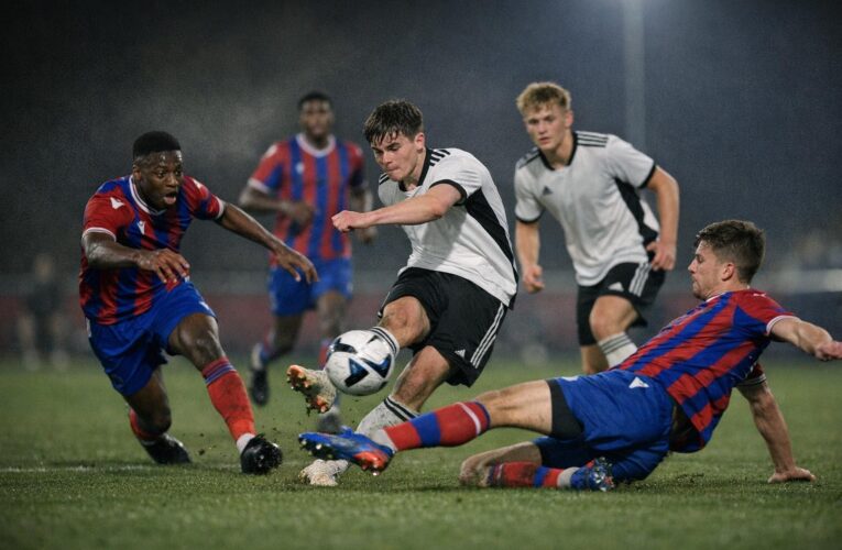 Crystal Palace U18 și Fulham U18 au încheiat la egalitate, 3-3, într-un duel spectaculos