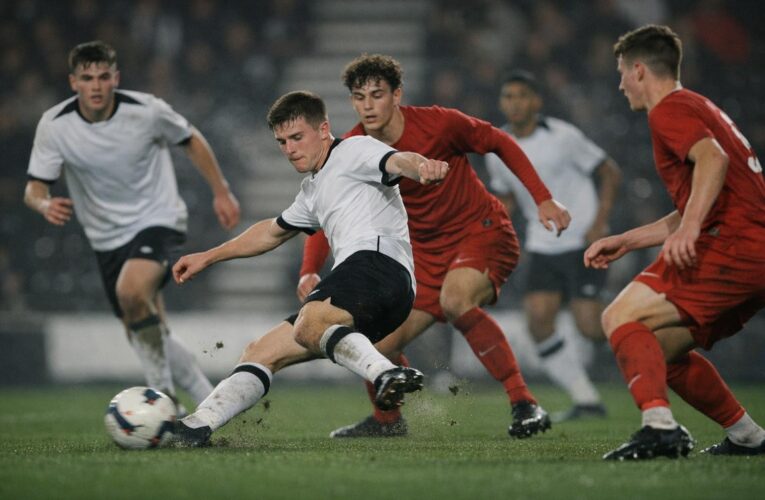 Derby County U18 și Liverpool U18, remiză spectaculoasă 3-3 pe 19 septembrie 2026