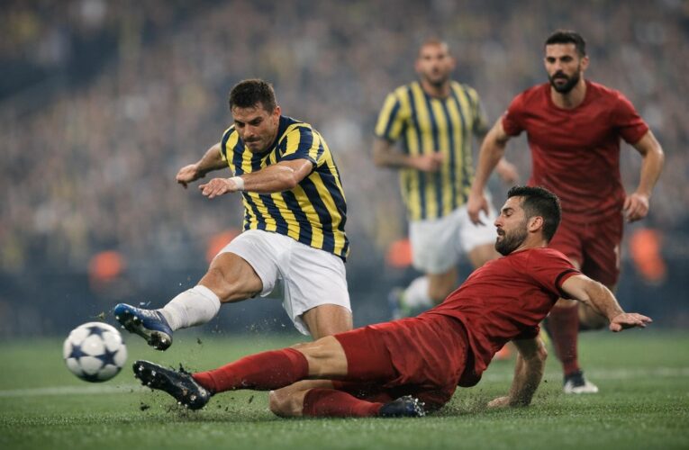 Fenerbahçe și AS Roma, remiză 1-1 într-un duel echilibrat