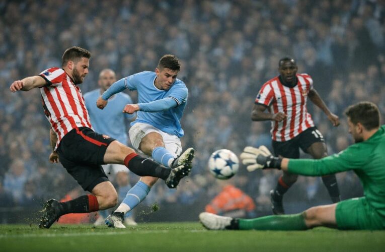 Manchester City – Sunderland 5-3: un meci spectaculos decis de eficiența ofensivă
