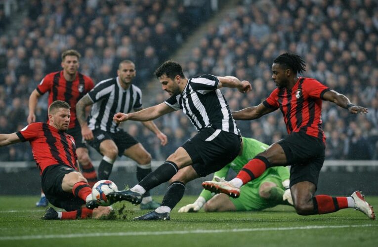 Newcastle și Bournemouth au încheiat la egalitate, 2-2, pe 2026-09-05
