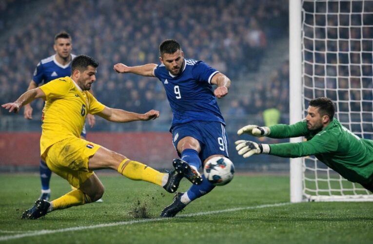 România – Bosnia & Herțegovina 2-4: un meci spectaculos, decis de eficiența oaspeților