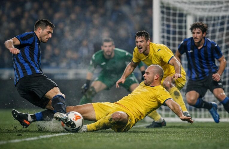 Atalanta și Frosinone, spectacol total încheiat 4-4 pe 25 octombrie 2026