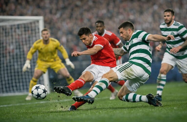 Benfica – Celtic 4-1, pe 15 octombrie 2026: victorie clară pentru gazde