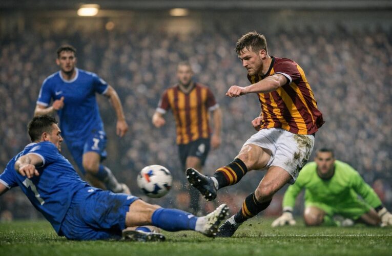 Bradford învinge Peterborough cu 2-0 în meciul din 27 octombrie 2026