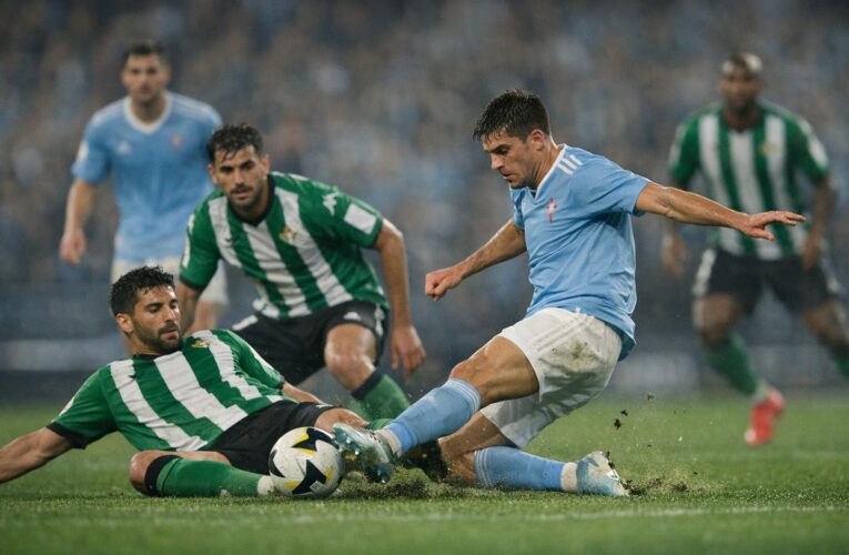 Celta Vigo și Real Betis au încheiat la egalitate, 0-0, pe 25 octombrie 2026