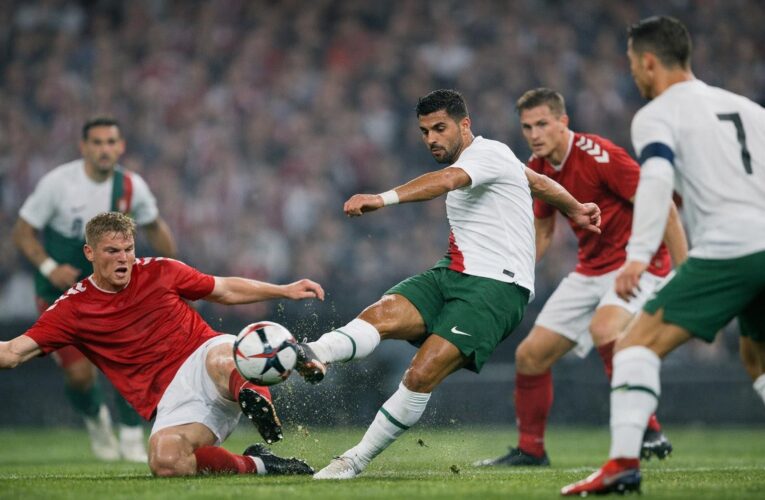 Denmark – Portugal 2-4: victorie clară pentru portughezi într-un duel disputat pe 1 octombrie 2026