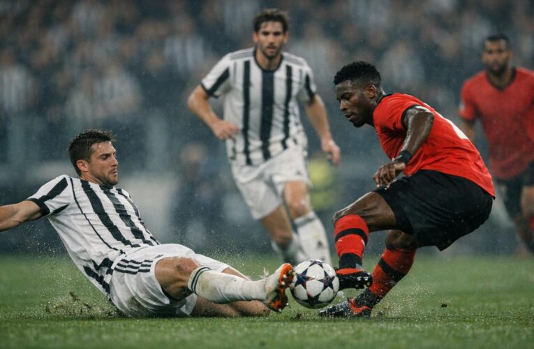 Juventus și Rennes, remiză spectaculoasă 2-2 pe 22 octombrie 2026