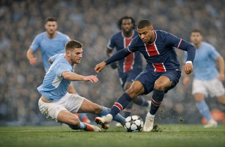 Manchester City – Paris Saint Germain 2-4: PSG se impune într-un duel spectaculos