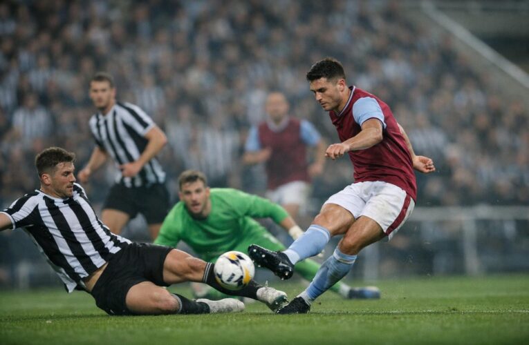 Newcastle – Aston Villa 0-1: o victorie la limită pentru oaspeți pe 2026-10-17