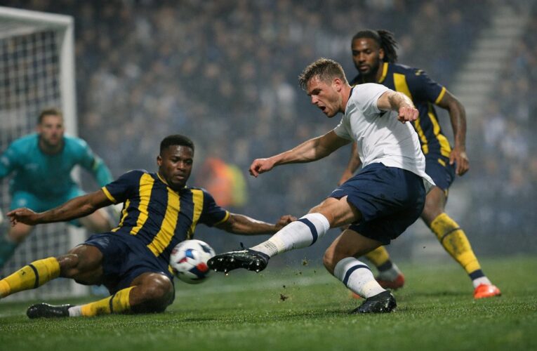 Preston și West Brom au încheiat la egalitate, 1-1, pe 24 octombrie 2026