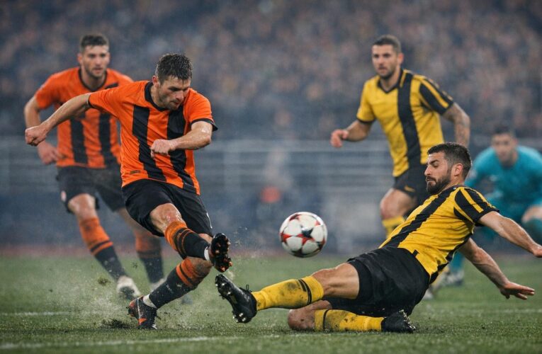 Shakhtar Donetsk învinge AEK Athens FC cu 3-1, într-un meci disputat pe 2026-10-14